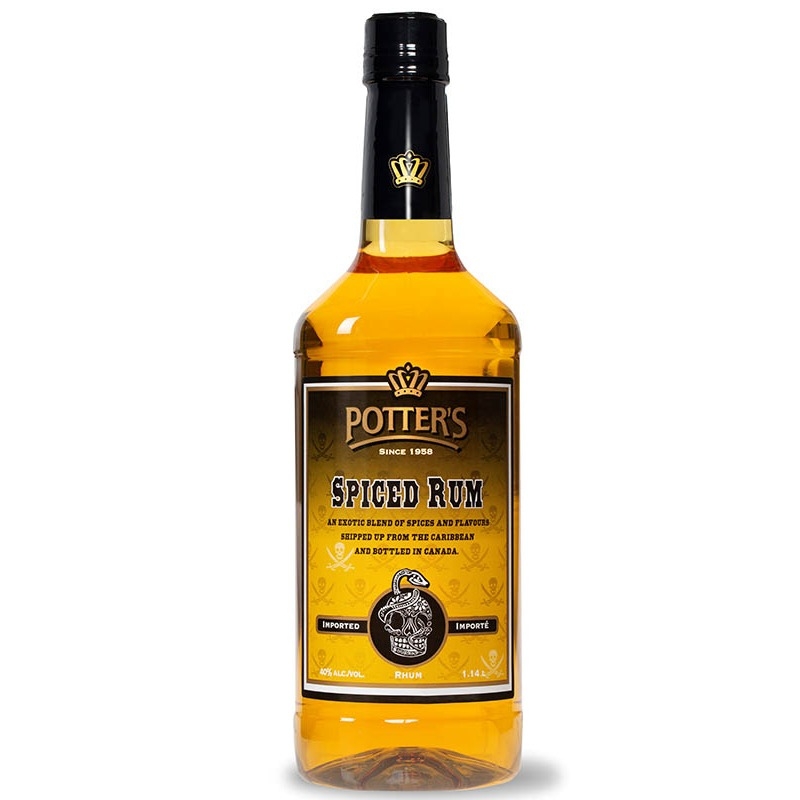Potter's Spiced Rum 1140ml
